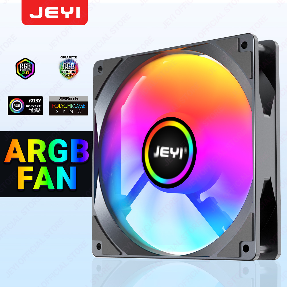 JEYI 120mm PC ARGB Cooling Fan - Heatsink recension och pris