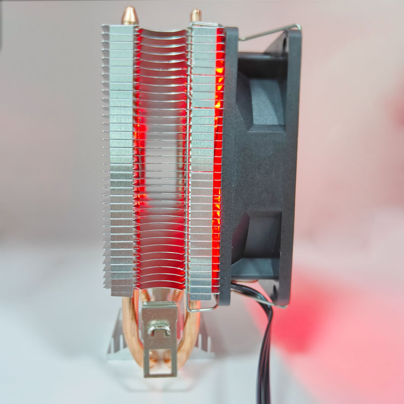 2 Heat-pipes CPU Cooler Tower  - Cpu Heatsink recension och pris