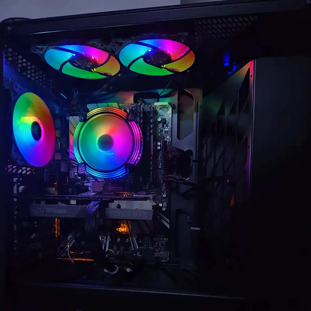 4 Heat Pipes RGB CPU Cooler 4P - Cpu Heatsink recension och pris