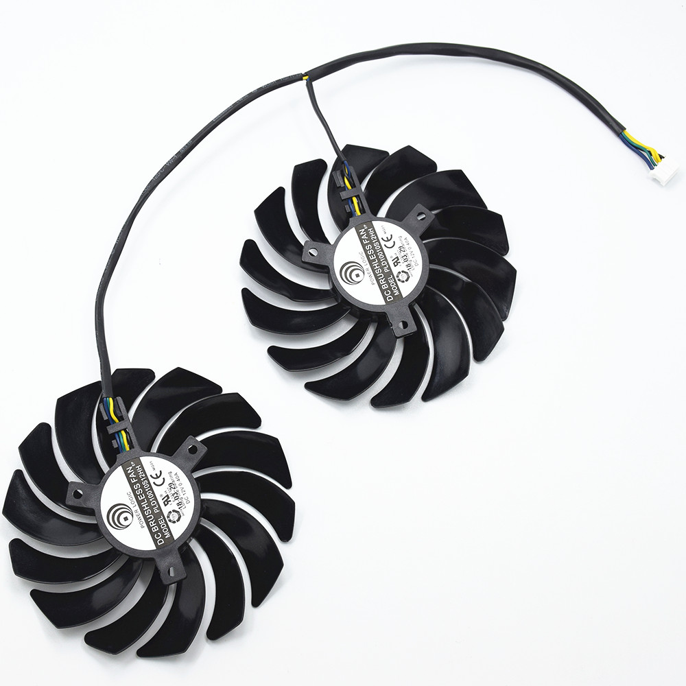 2Pcs 95mm PLD10010S12HH Video  - Cpu Cooler recension och pris