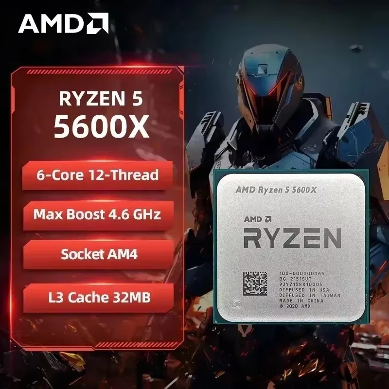 AMD Ryzen 5 5600X 3.7GHz 6 Cor - Cpu Cooler recension och pris